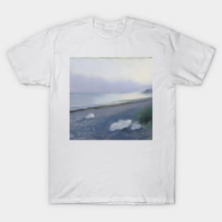 Beach Pastel Painting Original T-Shirt